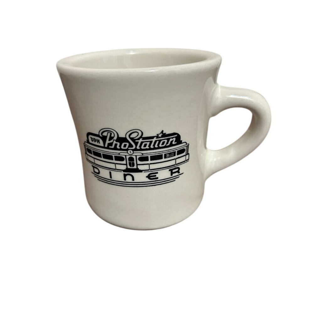 ProStation Diner Refine China Restaurant Ware Coffee Cup Mug‎